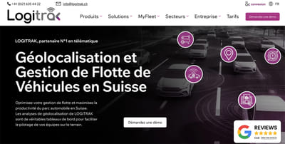 LOGITRAK - branding, plataforme digital, stratégie SEO/SGE - Design & graphisme