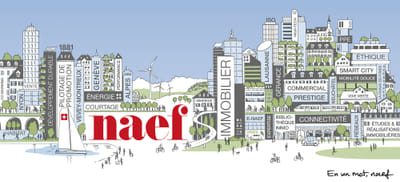 Accompagnement marketing Naef Immobilier - Content-Strategie