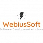 WebiusSoft logo