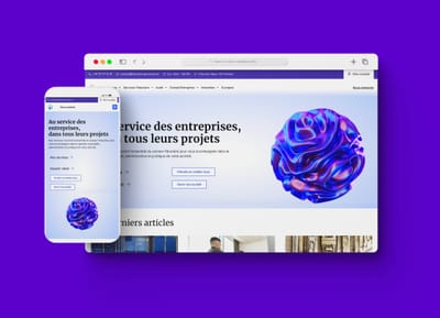 Fiduciaire Genevoise - Création du site web - Web Application