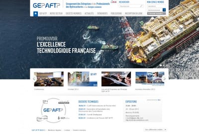GEP AFTP - Création de site internet
