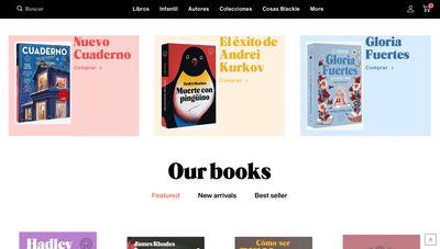 E-commerce BlackieBooks - E-commerce