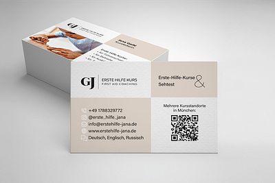 business card design - Grafikdesign