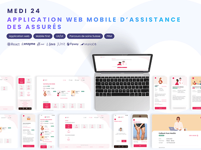 Coreoz | Application Web Mobile Médicale | Design - Application mobile