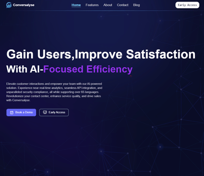 Conversalyse - Artificial Intelligence