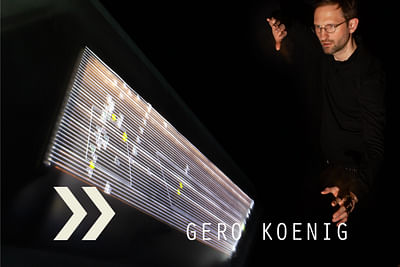Interaktiver Auftritt für den Künstler Gero Koenig - Website Creation