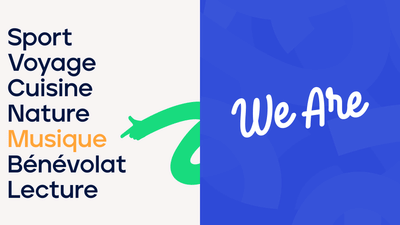 We Are - a Brand Identity beyond a social network - Ergonomie (UX/UI)