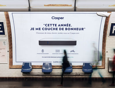 Casper - Helping Casper launch in France - Werbung