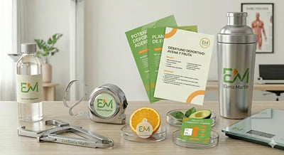 Elena Martín: marca e Instagram para nutricionista deportiva - Branding y posicionamiento de marca