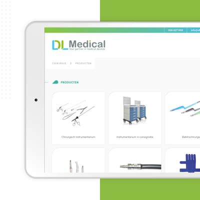 DL Medical - Création de site internet