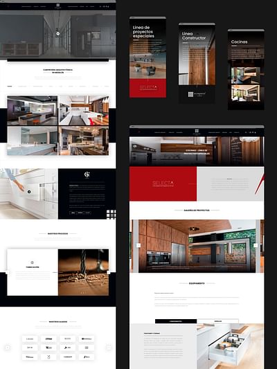 Diseño web para empresa de diseño interior - Création de site internet