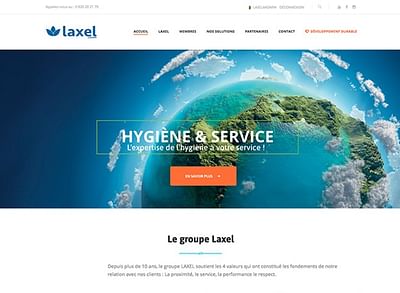 Création de site e-commerce Laxel - E-commerce