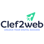 Clef2web logo