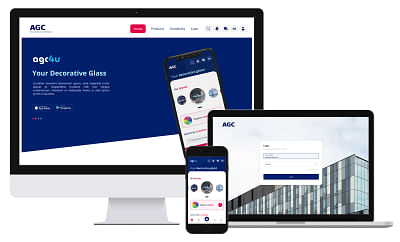 AGC4U : Solutions commercial pour AGC Glass France - Mobile App