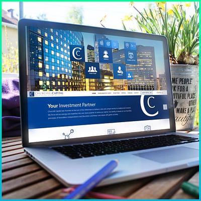 Churchill Capital web site design - Website Creation