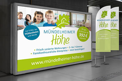 Mündelheimer Höhe / Immobilien-Vermarktung - Werbung