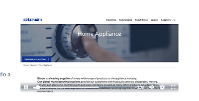 Bitron: una nuova customer experience - Création de site internet