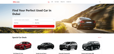 Shams: A UAE based Car rental service - Desarrollo de Software