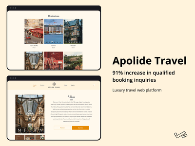 Apolide Travel - Ergonomy (UX/UI)