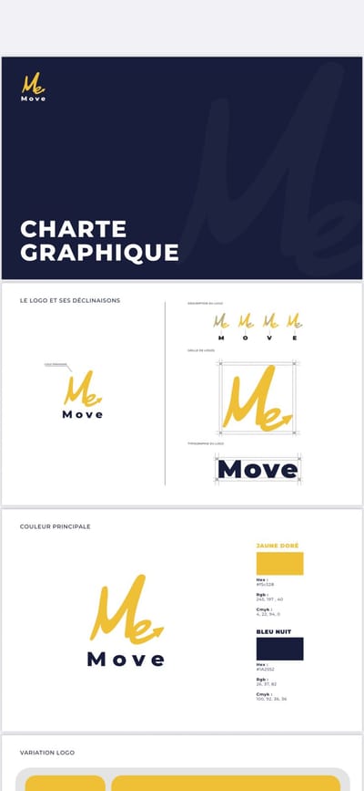 Création Identité Graphique de Marque & Branding – Move - Content Strategy