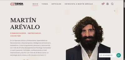 E-Commerce Premium para Coach y Autor - Référencement naturel