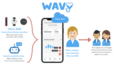 Wavy, Wearable Integration - Web analytics / Big data