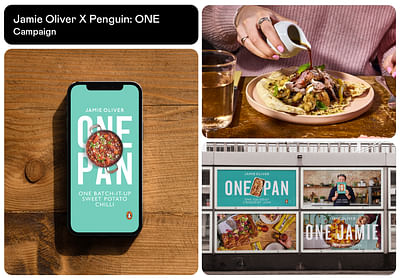 Penguin X Jamie Oliver:  ONE - Graphic Design