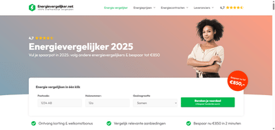 Energievergelijker.net - Website Creatie