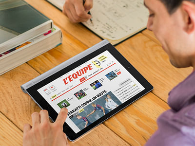 L'Equipe refonte site - Digital Strategy