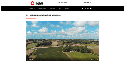 Site internet pour Orpi Morlaas - Stratégie digitale
