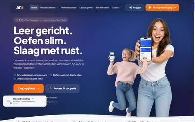 Auto Theorie Specialist · SaaS-leerplatform voor theorie-examens - Artificial Intelligence