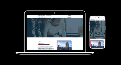 Highmark Lighting and Signage Web Design and Development - Creación de Sitios Web