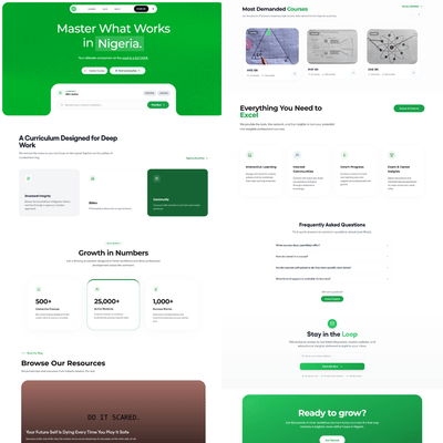 a premium all-in-one educational website - SEO