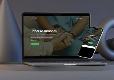 Site web : UPPER assurance - Création de site internet