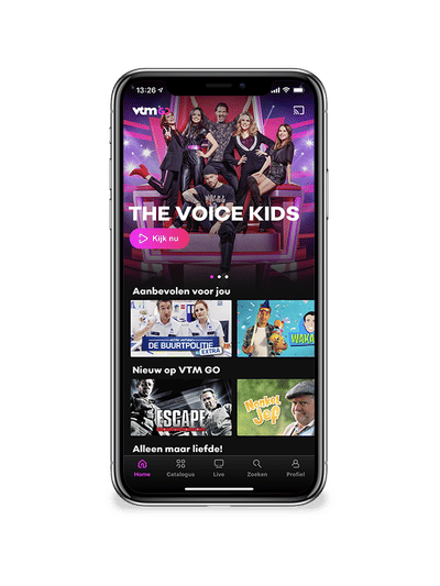 DPG Media - VTM GO - Web Applicatie