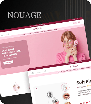 NOUAGE Website - Création de site internet