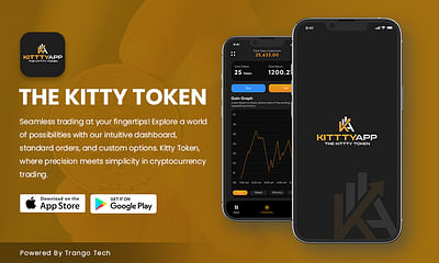 The Kitty Token | Cryptocurrency Trading Platform - Mobile App