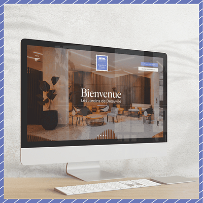 Refonte du site web - Les Jardins de Deauville - Création de site internet