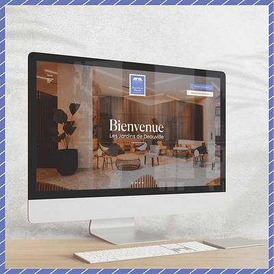 Refonte du site web - Les Jardins de Deauville - Website Creation