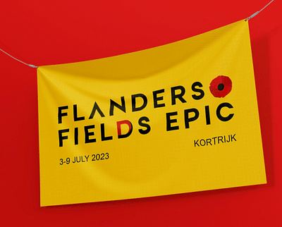 Flanders Fields Epic - Logo ontwerp - Diseño Gráfico