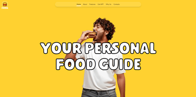 Foodie: Short-Video Food Discovery App with In-App Video Editor - Application mobile