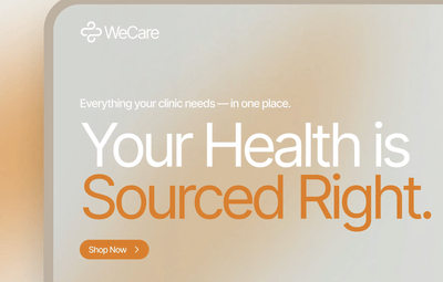 WeCare | UX\UI Design for Healthcare Marketplace - Ergonomy (UX/UI)