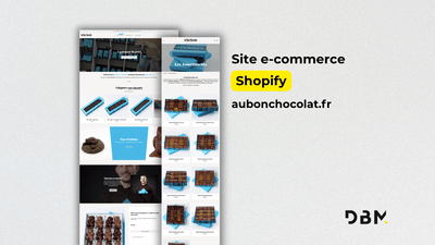 Au Bon Chocolat - Refonte Shopify - Ergonomie (UX / UI)