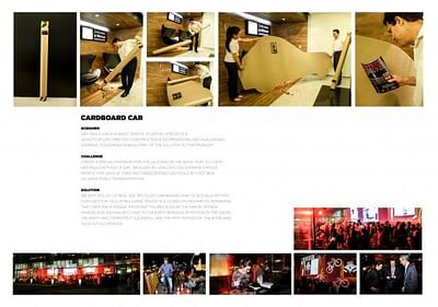 CARDBOARD CAR - Graphic Design