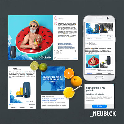 CoolBank: Content & Social Media Marketing - Onlinewerbung