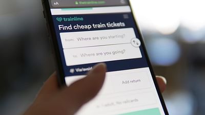 A mobile train ticket counter - Webanwendung
