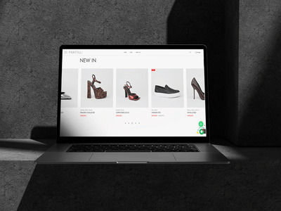 Di Fratelli Shoes Website -  Analítica Web/Big data