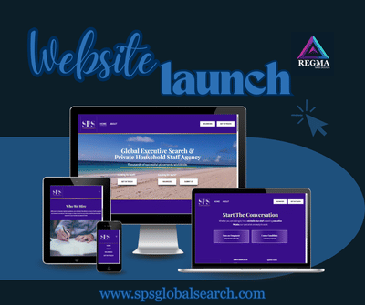 SPS Global Search website and branding - Website Creation