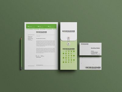 Corporate Design für Unternehmensberatung - Grafikdesign