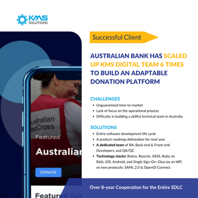 Donation Platform Development With Australian Bank - Mobile App